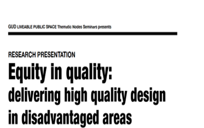 Seminario Equity in quality - SEPE Seminario Equity in quality - SEPE